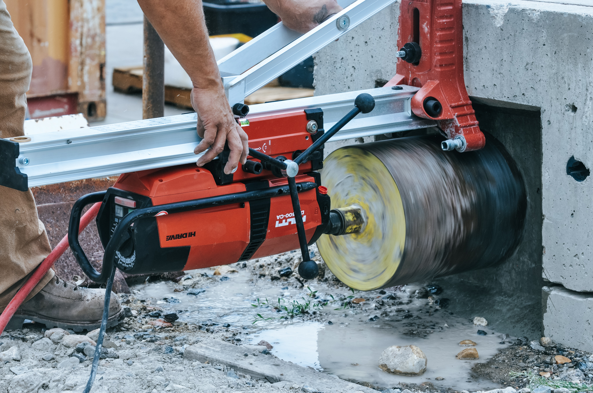 core drilling